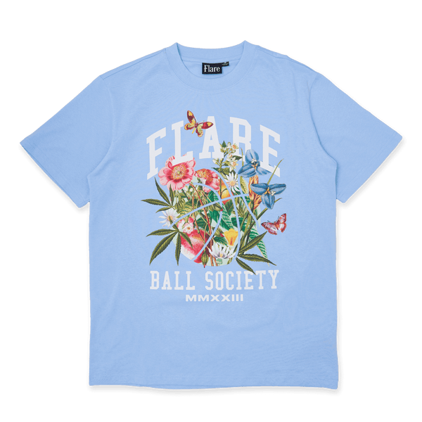 Ball Society T Shirt Power Blue