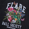 Ball Society T Shirt Washed Black