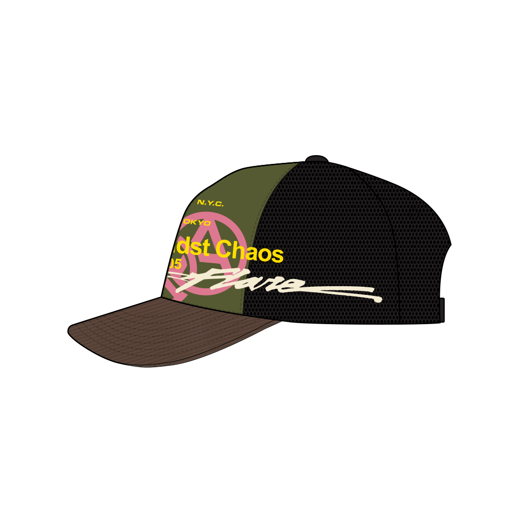 Icons Trucker Hat Military Green