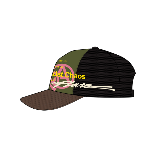 Icons Trucker Hat Military Green