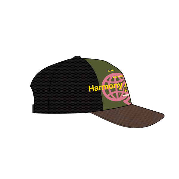 Icons Trucker Hat Military Green