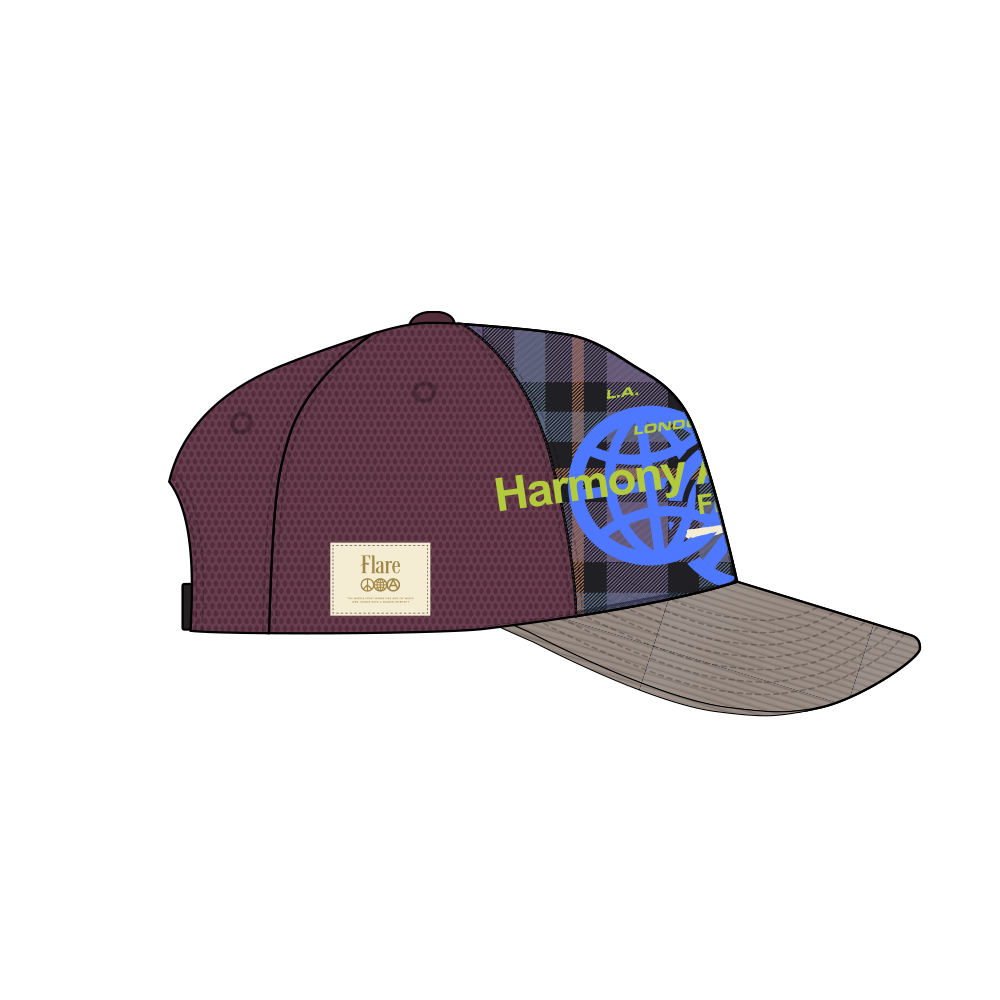 Icons Trucker Hat Maroon