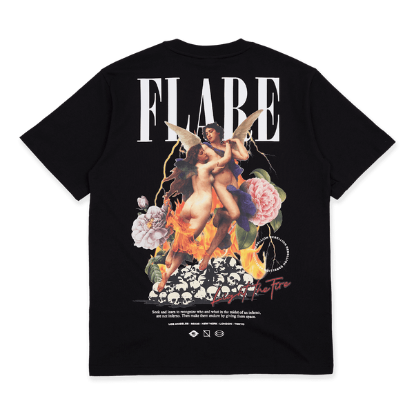 Light The Fire 2.0 T Shirt Black