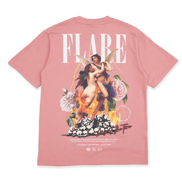 Light The Fire T 2.0 Shirt Dusty Rose