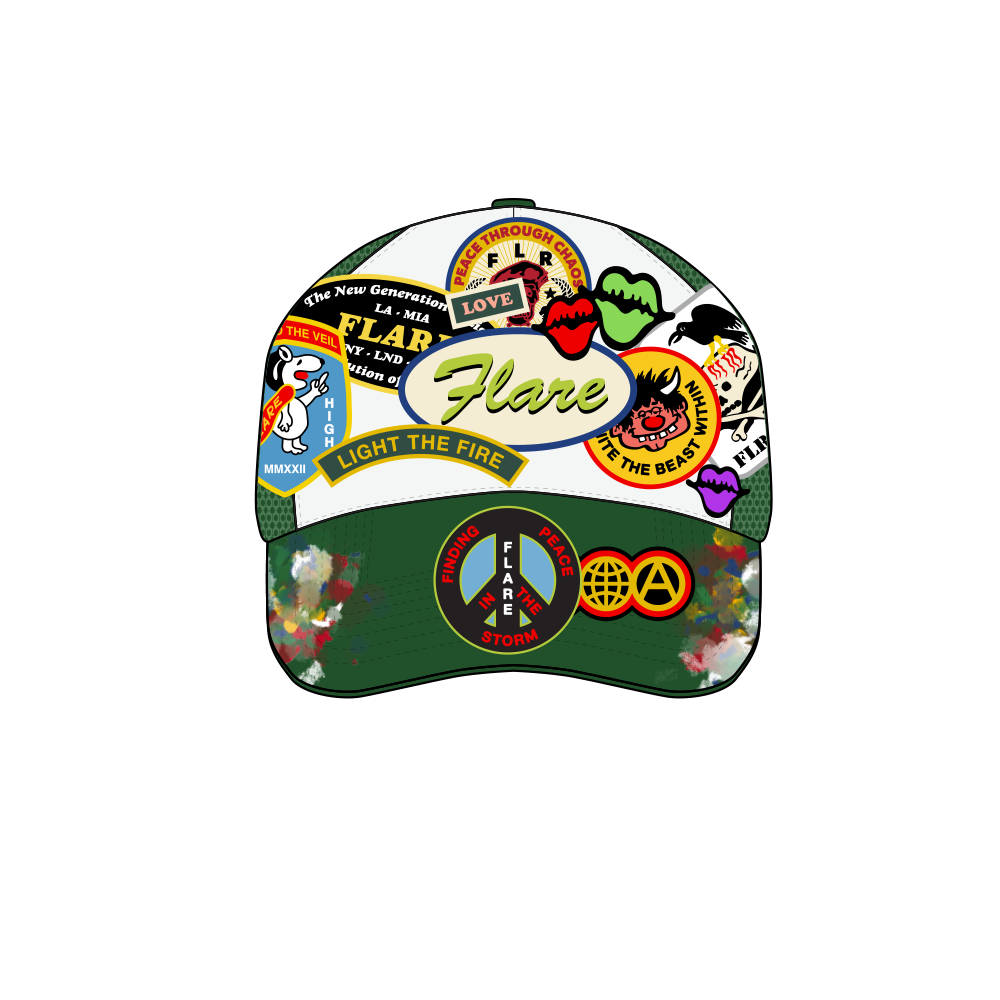 Patchworks Trucker Hat Forrest Green