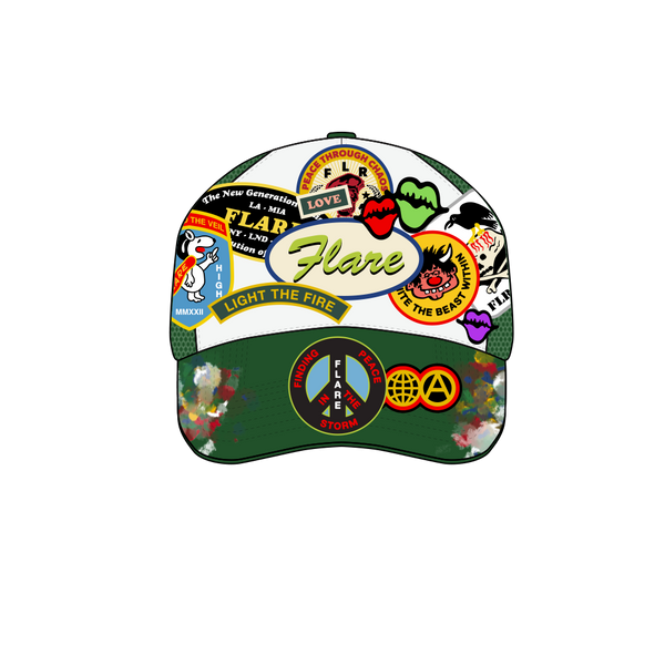 Patchworks Trucker Hat Forrest Green