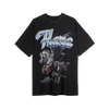 Pegasus T Shirt Washed Black