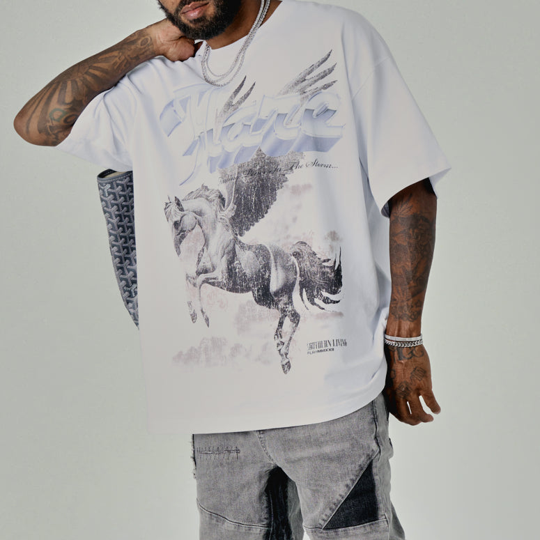 Pegasus T Shirt White