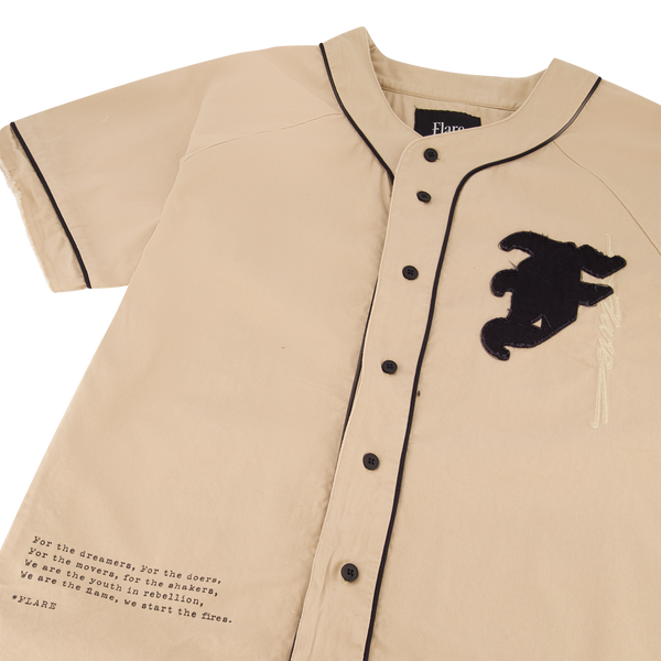 Rapture Baseball Jersey Sandshell