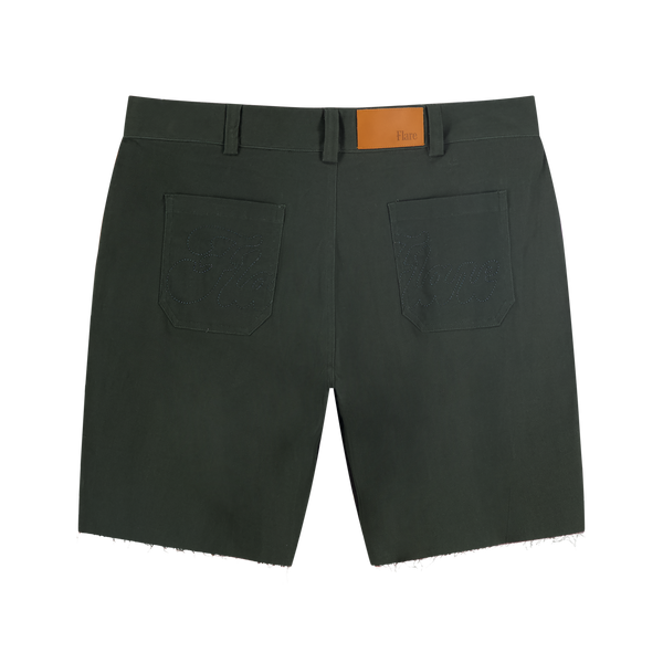 Spiral Chino Shorts Green
