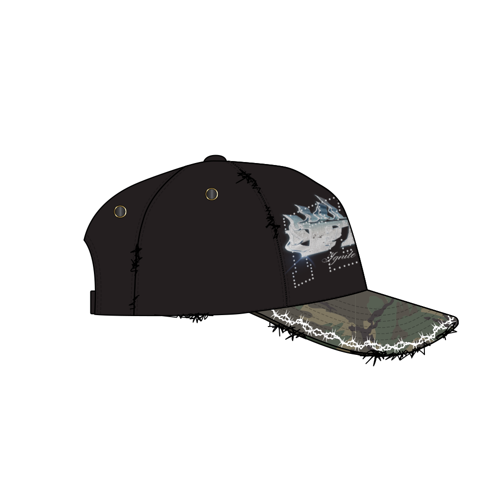 World Tour Trucker Hat Black