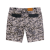Washed Camo Twill Shorts Digi
