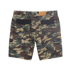 Washed Camo Twill Shorts Woodland