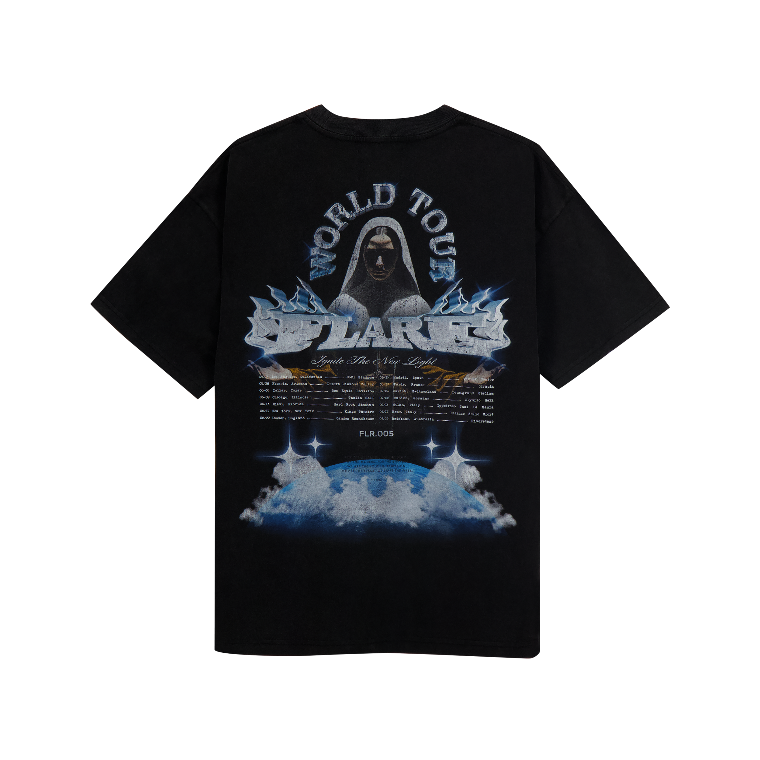 World Tour T Shirt Black