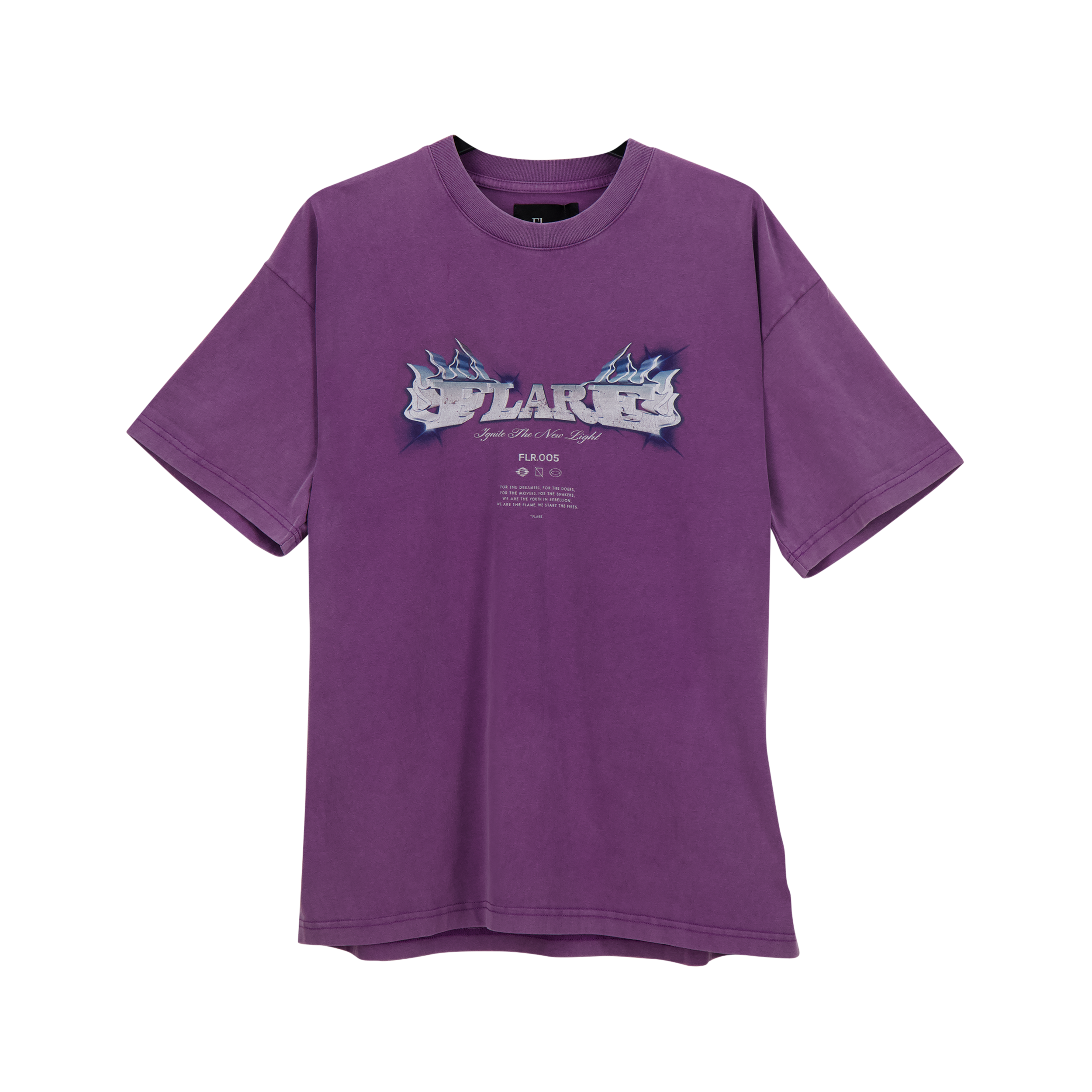 World Tour T Shirt Washed Lilac