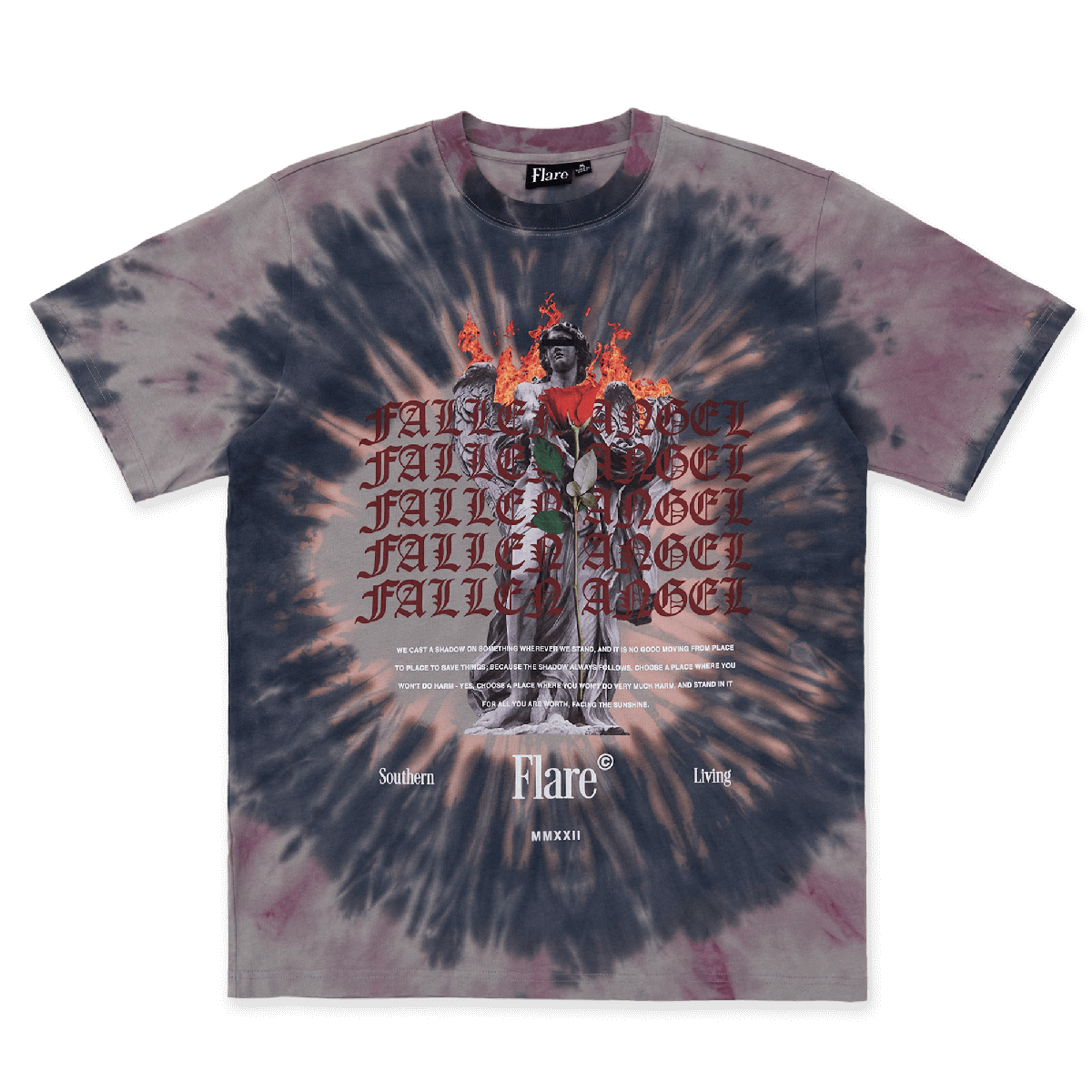 Fallen Angel T Shirt Tie Dye