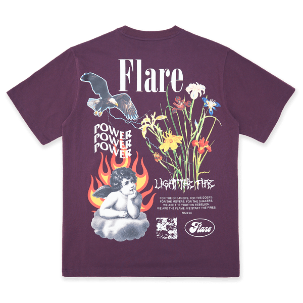 Light The Fire T Shirt Choco