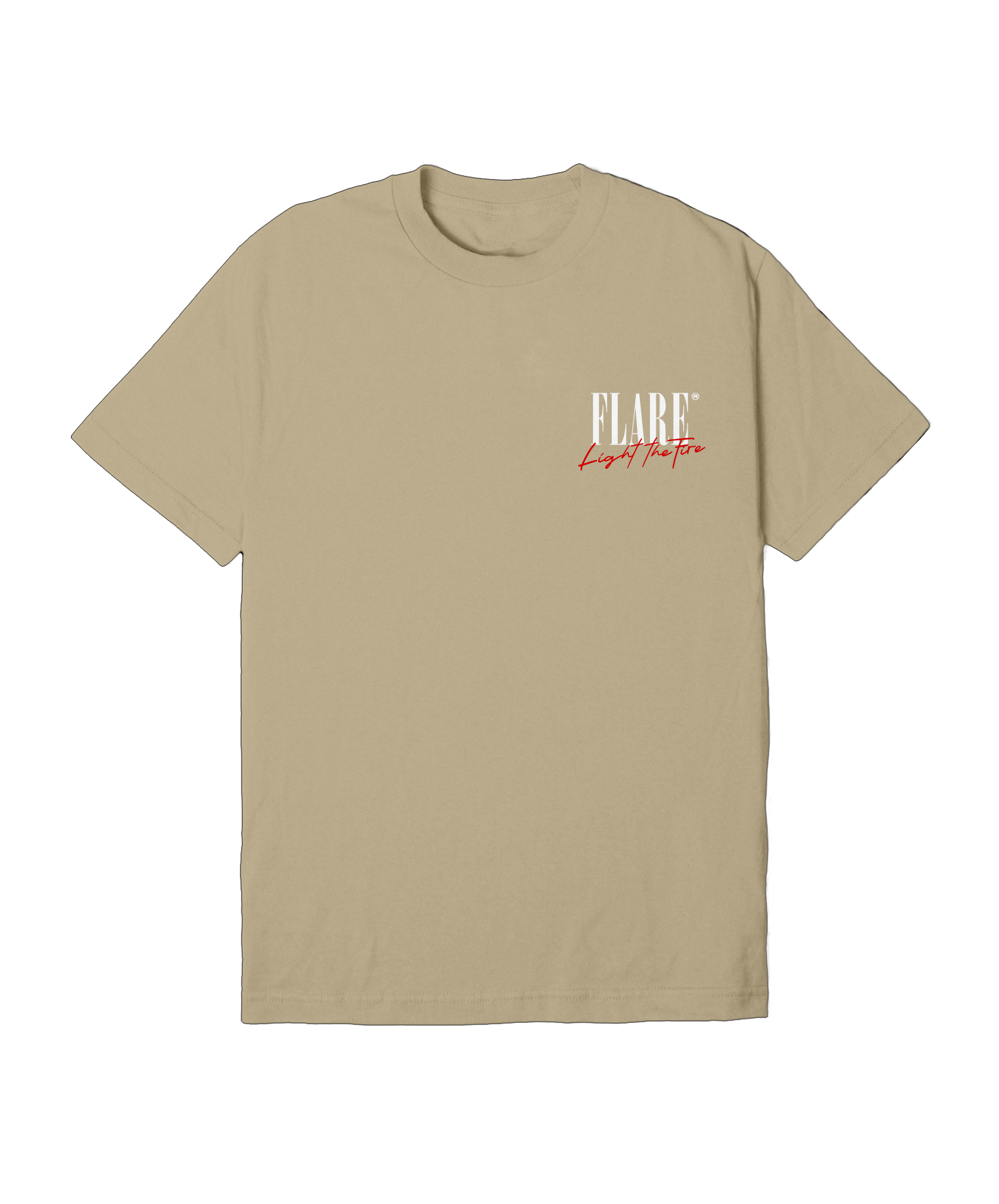 Light The Fire 2.0 T Shirt Sand