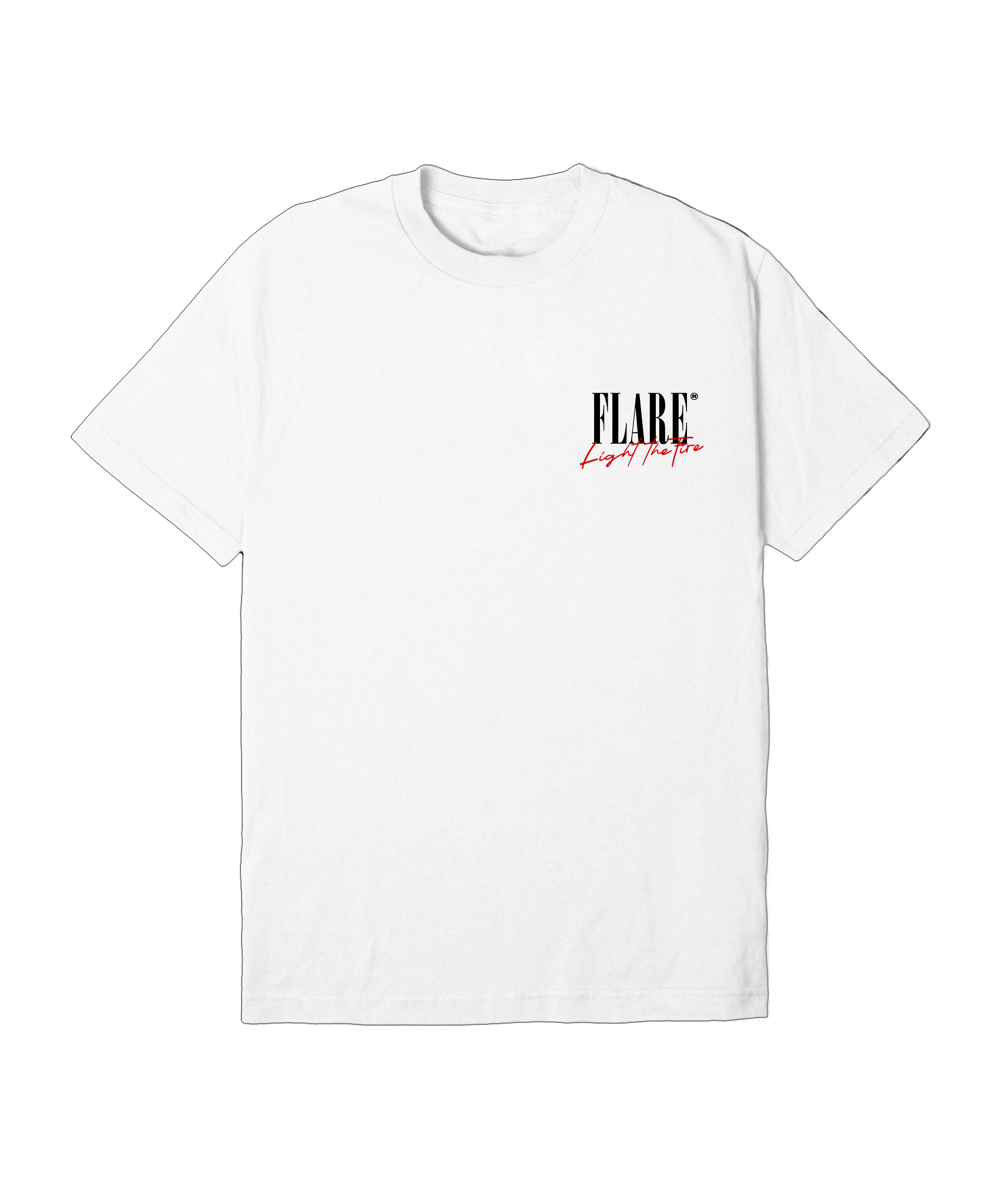 Light The Fire 2.0 T Shirt White