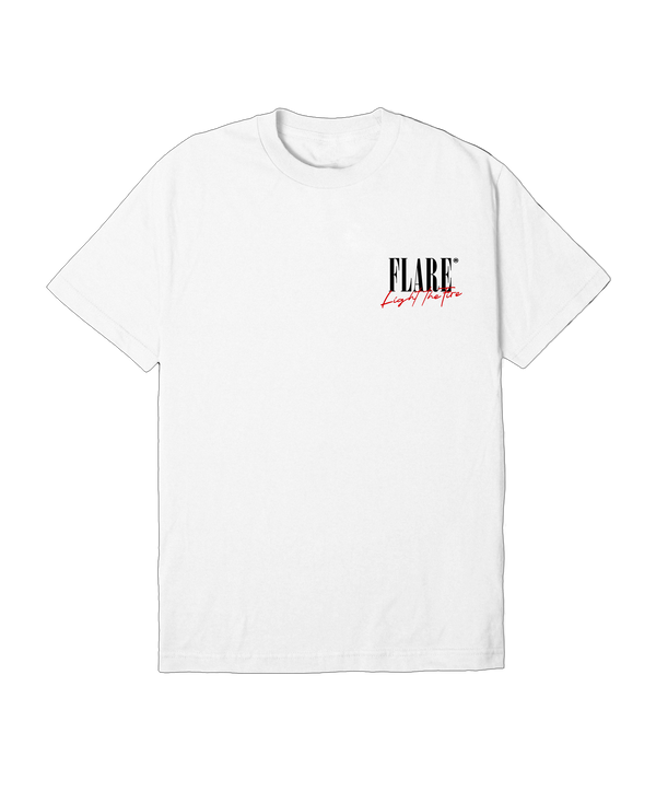 Light The Fire 2.0 T Shirt White