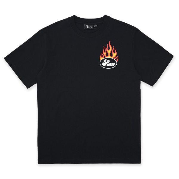 Light The Fire T Shirt Black