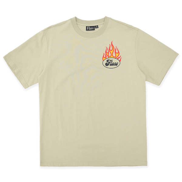 Light The Fire T Shirt Cream