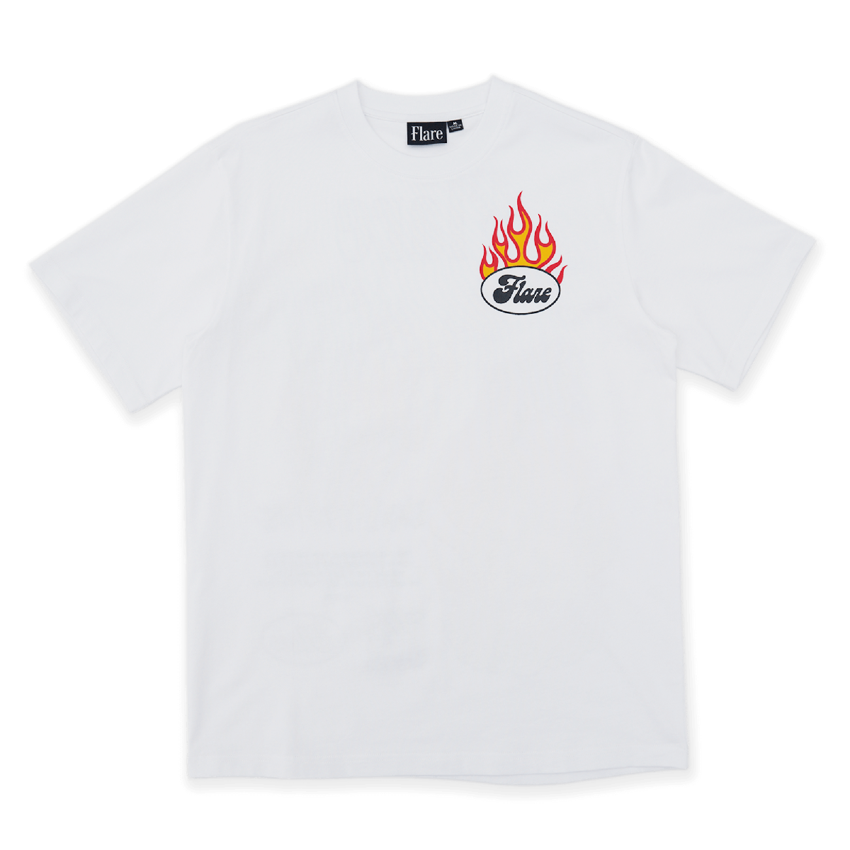 Light The Fire T Shirt White