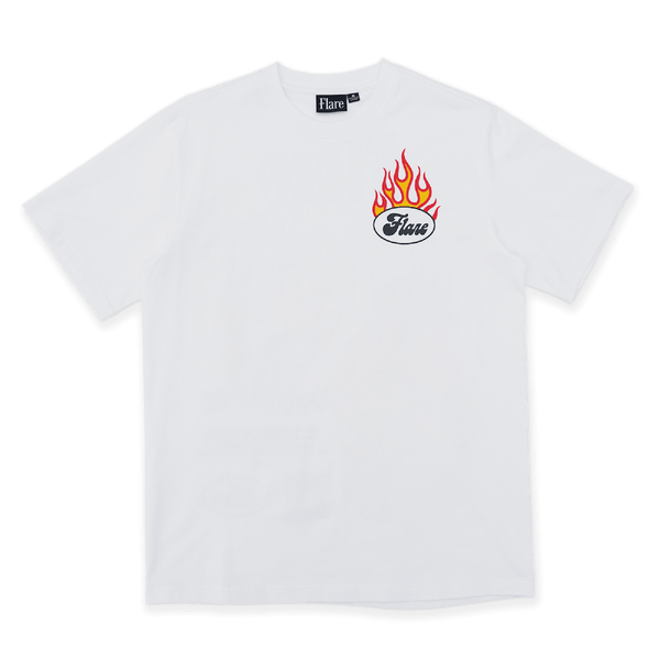 Light The Fire T Shirt White