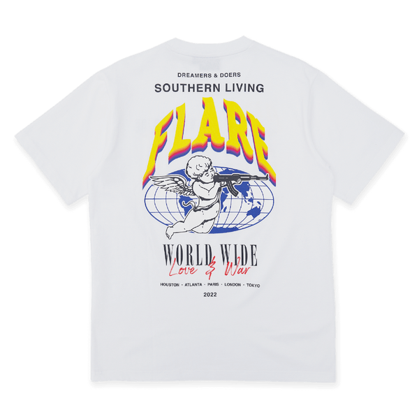 Love War T Shirt White