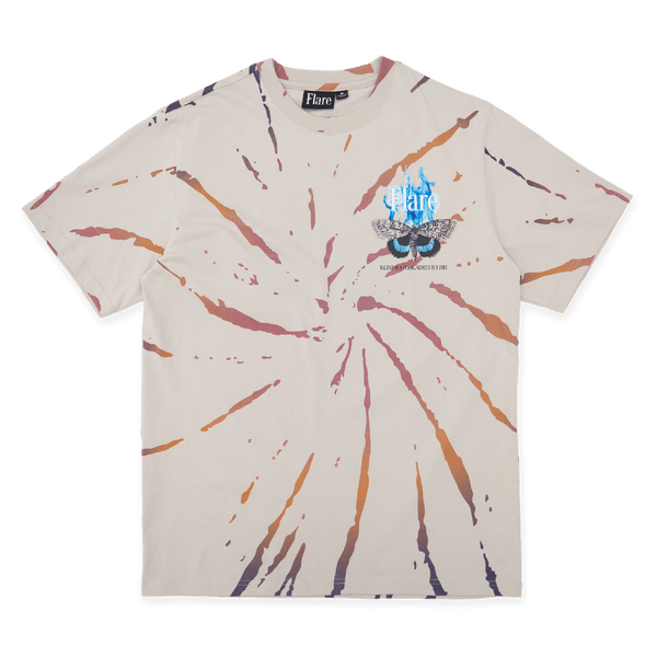 Moth To The Flame T Shirt Tie Dye