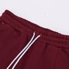 Oops Paint Flare Sweatpants Burgundy