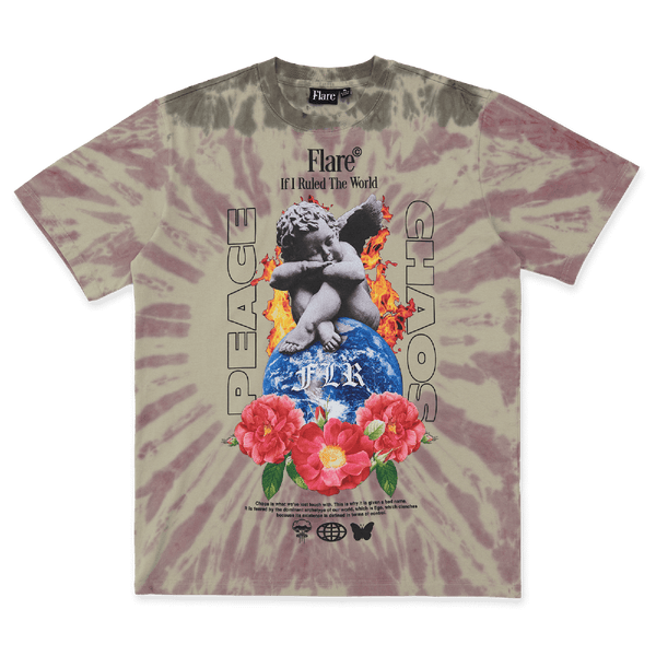 Peace And Chaos T Shirt Tie Dye