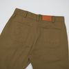 Spiral Flare Chinos Olive Tan